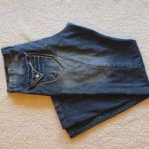 Brooklyn Xpress Vintage Y2K Streetwear Men Blue Jeans